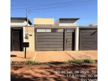 Casa em leilão em Rio Verde - GO, bairro Jardim Floresta — Leilão extrajudicial de Casa em Rio Verde/GO - Jardim Floresta