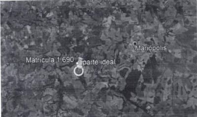 Foto 3 de 3: Area Rural em leilão em Mariópolis - PR — IMÓVEL RURAL COM ÁREA TOTAL DE 121.000,00 m2 - Em MARIÓPOLIS/PR