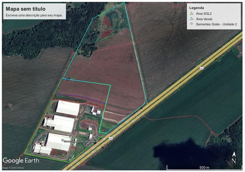 Area Rural em leilão em Rio Verde - GO — Área Industrial 298.987m² | Rio Verde-GO | Potencial Logístico Raro no Coração do Agronegócio Nacional!