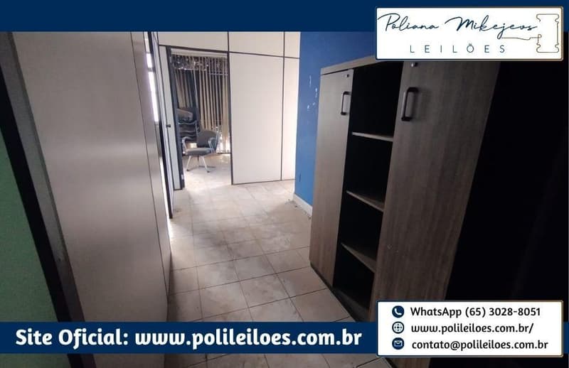 Foto 2 de 11: Comercial em leilão em Cuiabá - MT — Sala comercial em condomínio, nº 41, 47,40m², Centro, Cuiabá/MT