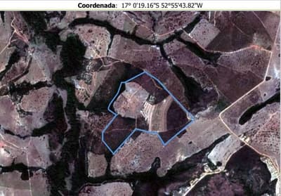 Foto 3 de 21: Area Rural em leilão em Mineiros - GO — IMÓVEL RURAL | A.T. 190,9953 HA | A.C 675 M² | FAZENDA SALTO| MINEIROS/GO
