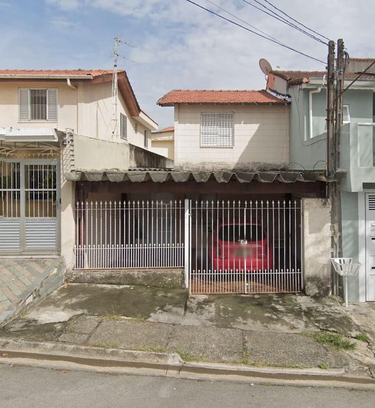 Casa em leilão em Santo André - SP — Casa 114m² Ocupada na Vila Camilopolis em Santo Andre/SP