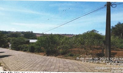 Foto 3 de 15: Terreno em leilão em Joaquim Távora - PR — IMÓVEL URBANO COM ÁREA TOTAL DE 1.635,8745 m2- Em SÃO ROQUE DO PINHAL, JOAQUIM TAVORA/PR