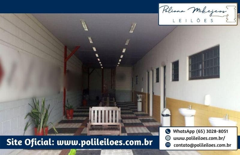 Foto 5 de 30: Terreno em leilão em Cuiabá - MT — Lote de terreno urbano, AT 9.120m², AC 2.130m² averbados na matrícula, remembrados dos lotes 10 a 25 da quadra 01, situado no Bairro Santa Rita, distrito do Coxipó da Ponte, Cuiabá/MT