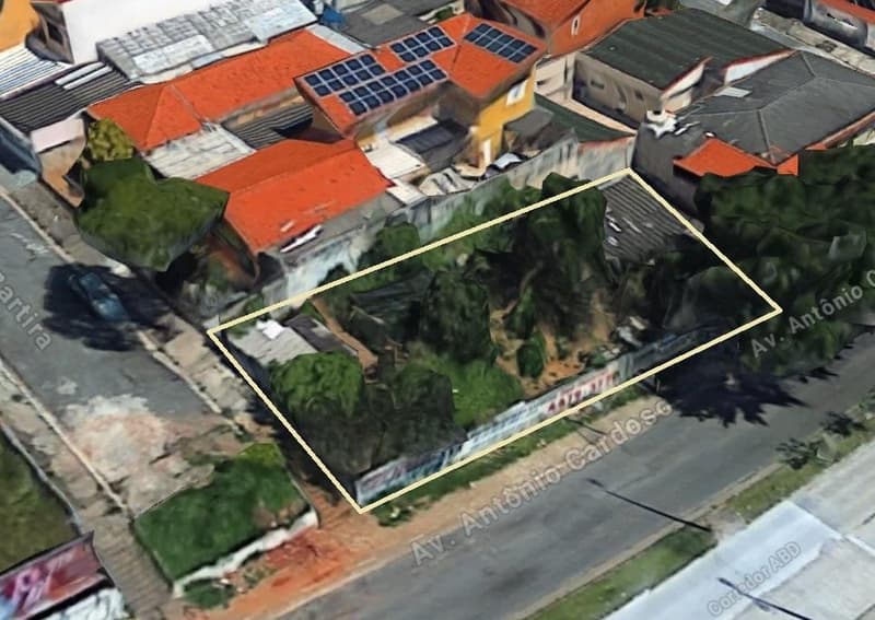 Foto 8 de 12: Terreno em leilão em Santo André - SP — Imóvel urbano, sem benfeitorias, A.T. 823m² - Parque Central