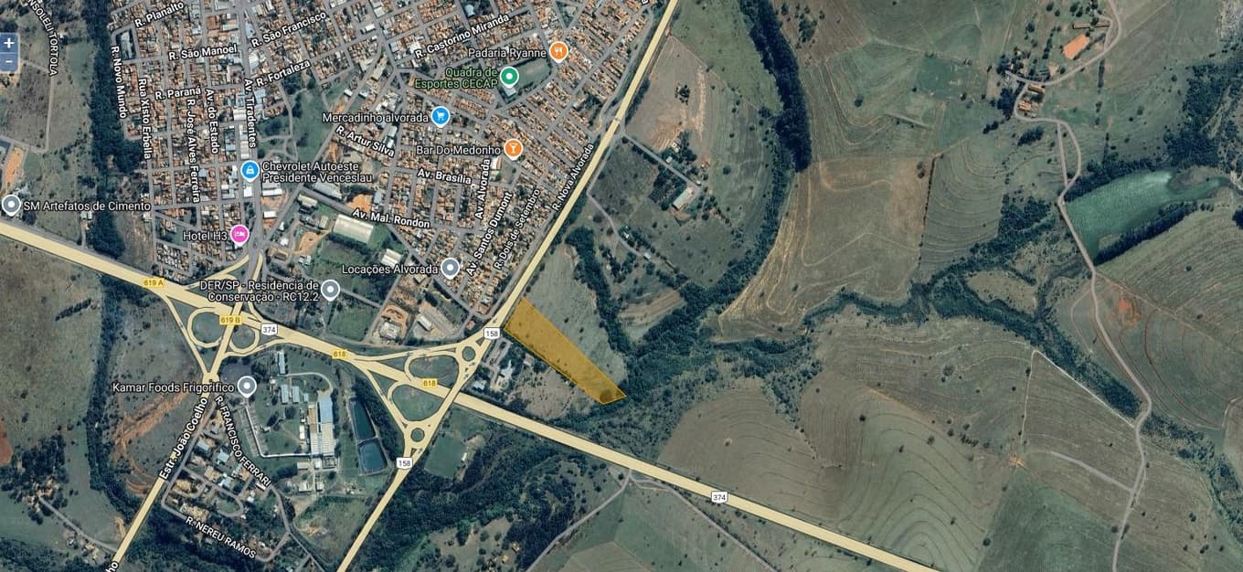 Area Rural em leilão em Presidente Venceslau - SP — 50% de imóvel rural com 2,9983 hectares
