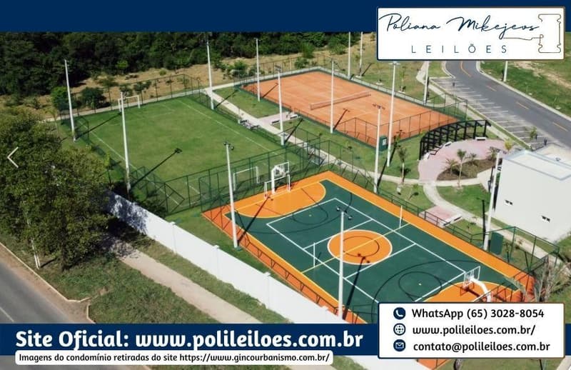 Foto 3 de 7: Casa em leilão em Cuiabá - MT — Imóvel Urbano, AT 200m², Condomínio Florais Esmeralda, em Cuiabá/MT