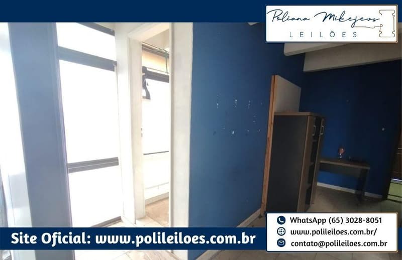 Foto 8 de 11: Comercial em leilão em Cuiabá - MT — Sala comercial em condomínio, nº 41, 47,40m², Centro, Cuiabá/MT
