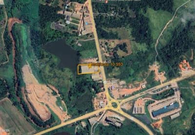 Terreno em leilão em Rio Branco - AC — Terreno de 6.910,03m² e área construída de 5.185,85m², Rod BR-364, Rio Branco/AC - Massa Falida De Móveis Romera
