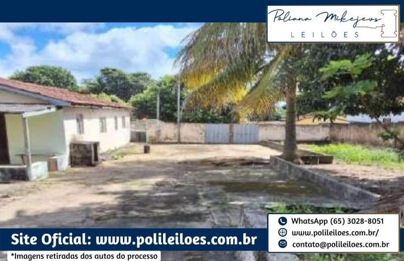 Foto 6 de 10: Terreno em leilão em Alto Garças - MT — Imóvel Residencial, AT 420m², com 02 edificações averbadas na matrícula de 18m² e 29,35m² cada uma, em Alto Garças/MT
