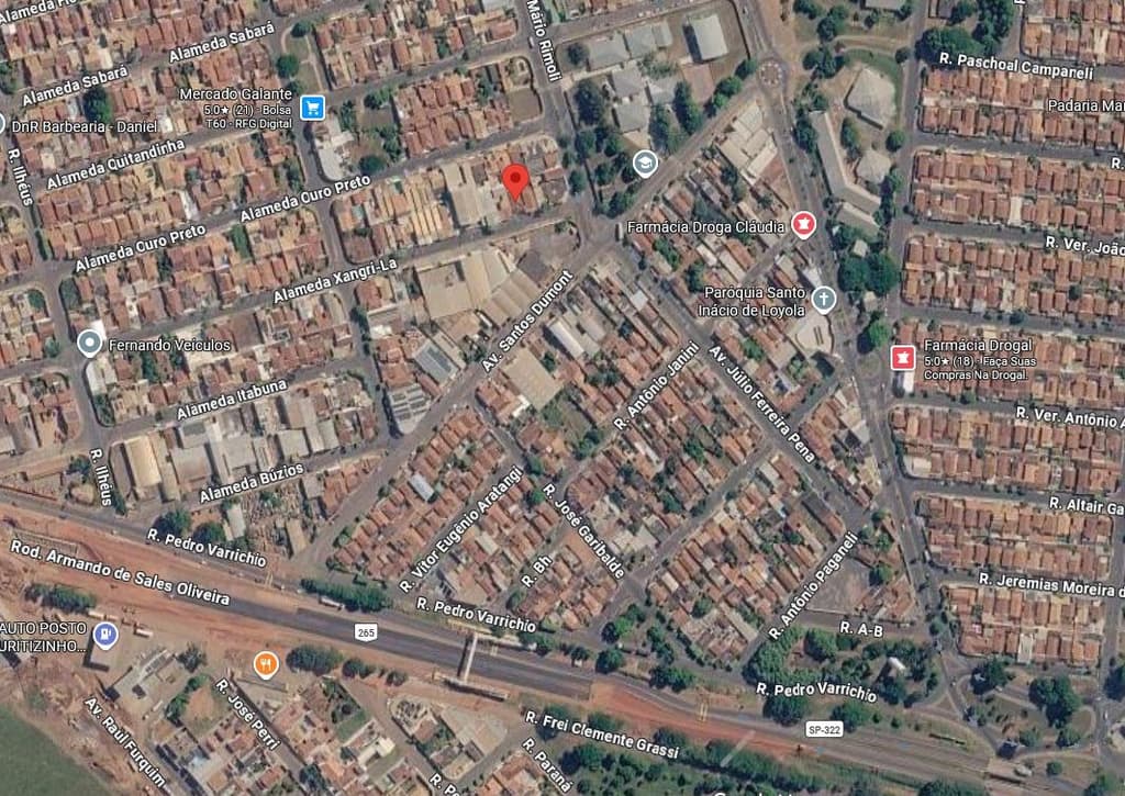 Foto 2 de 2: Terreno em leilão em Bebedouro - SP, bairro Jardim Menino Deus — IMÓVEL RESIDENCIAL SITUADO À ALAMEDA XANGRI-LÁ Nº 200 - BEBEDOURO/SP