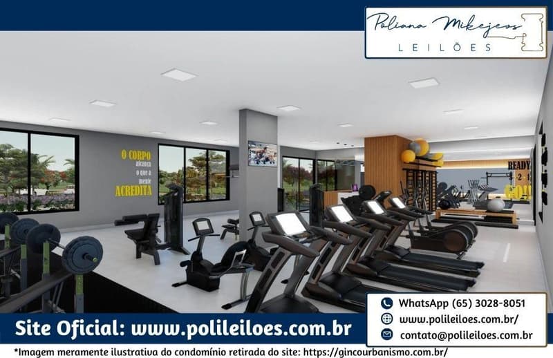 Foto 15 de 32: Comercial em leilão em Cuiabá - MT — Lote nº 38, Quadra 03, do Cond. Residencial Florais do Cerrado, A.T. 200m², em Cuiabá/MT