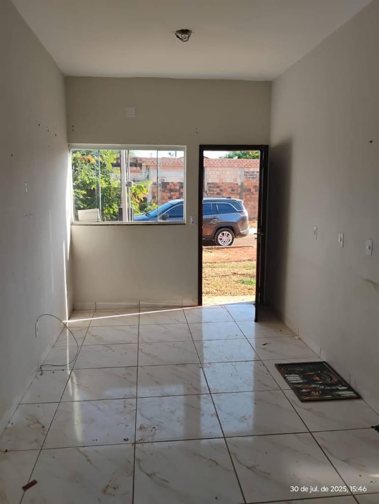 Foto 2 de 7: Casa em leilão em Sinop - MT, bairro Vila Mariana — Casa 51m² com Terreno 264m² | DESOCUPADA | Sinop-MT | Vila Mariana | Financiamento até 420 Meses!