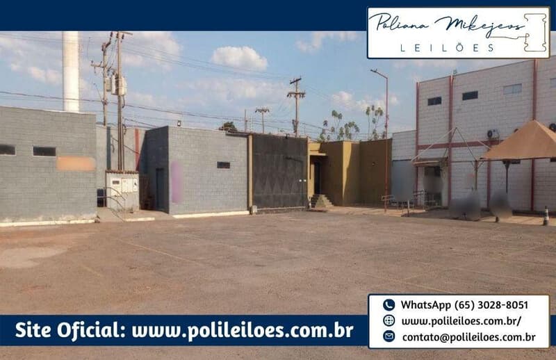 Foto 9 de 30: Terreno em leilão em Cuiabá - MT — Lote de terreno urbano, AT 9.120m², AC 2.130m² averbados na matrícula, remembrados dos lotes 10 a 25 da quadra 01, situado no Bairro Santa Rita, distrito do Coxipó da Ponte, Cuiabá/MT