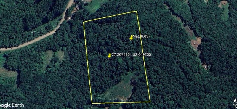 Foto 7 de 9: Terreno em leilão em Concórdia - SC — IMÓVEL RURAL COM ÁREA TOTAL DE 3,692993 hectares EM CONCÓRDIA DO OESTE-SC