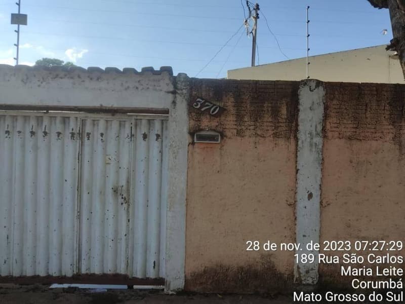 Foto 1 de 7: Casa em leilão em Corumbá - MS — Casa, Ocupado, Corumbá / MS (50% abaixo da avaliação)