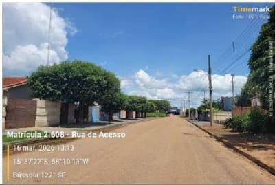 Foto 4 de 4: Terreno em leilão em São José Dos Quatro Marcos - MT, bairro Jardim Zeferino — CASA RESIDENCIAL | A.T. 480m² E A.C 247,59m² | SÃO JOSÉ DOS QUATRO MARCOS/MT