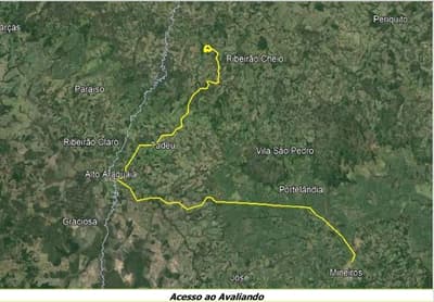 Foto 17 de 21: Area Rural em leilão em Mineiros - GO — IMÓVEL RURAL | A.T. 190,9953 HA | A.C 675 M² | FAZENDA SALTO| MINEIROS/GO