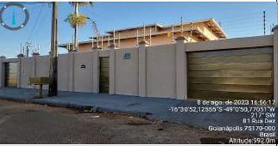 Foto 6 de 11: Casa em leilão em Goianápolis - GO, bairro Jardim Primavera — CASA RESIDENCIAL | A.T. 402,00² E A.C 314,15M² JARDIM PRIMAVERA | GOIANÁPOLIS/GO