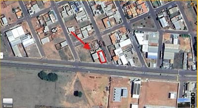Foto 2 de 5: Comercial em leilão em Costa Rica - MS, bairro Jardim Imbirussú — SALA COMERCIAL E GALPÃO INDUSTRIAL | A.T. 356,295 M² E A.C 264,18 M² BAIRRO JARDIM IMBIRUSSÚ | COSTA RICA/MS