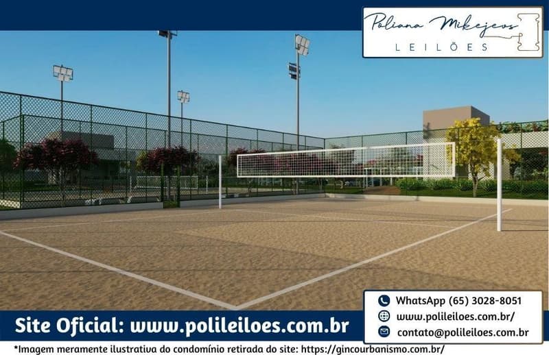 Foto 32 de 32: Comercial em leilão em Cuiabá - MT — Lote nº 38, Quadra 03, do Cond. Residencial Florais do Cerrado, A.T. 200m², em Cuiabá/MT