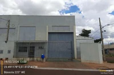Comercial em leilão em Marialva - PR, bairro Jd. Eldorado — GALPÃO COMERCIAL | A.T. 393,750m² E A.C. 335,000m² | JARDIM ELDORADO EM MARIALVA/PR