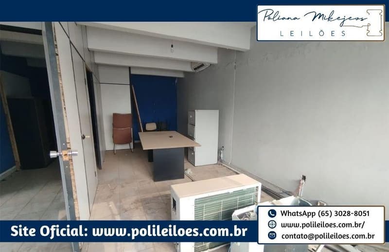 Foto 7 de 11: Comercial em leilão em Cuiabá - MT — Sala comercial em condomínio, nº 41, 47,40m², Centro, Cuiabá/MT