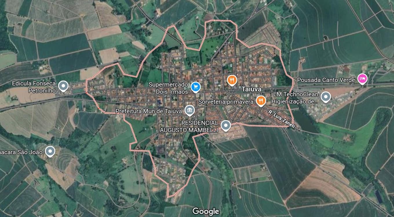 Terreno em leilão em Taiuva - SP — Terreno Urbano, A.T. 2.200m²