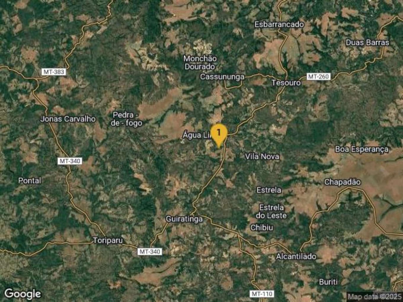 Foto 3 de 11: Area Rural em leilão em Guiratinga - MT — FAZENDA MATO GROSSO 615 HECTARES