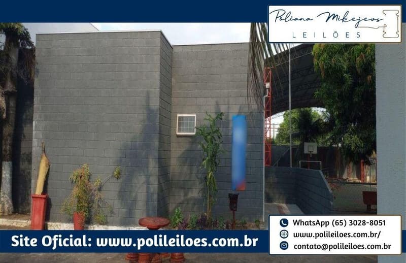 Foto 25 de 30: Terreno em leilão em Cuiabá - MT — Lote de terreno urbano, AT 9.120m², AC 2.130m² averbados na matrícula, remembrados dos lotes 10 a 25 da quadra 01, situado no Bairro Santa Rita, distrito do Coxipó da Ponte, Cuiabá/MT