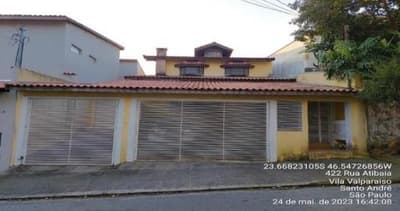 Casa em leilão em Santo André - SP, bairro Vila Valparaíso — IMÓVEL URBANO COM ÁREA CONSTRUÍDA DE 224,00 M2 EM SANTO ANDRÉ -SP