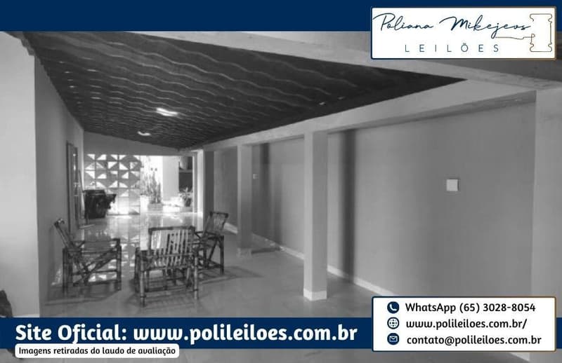 Foto 17 de 25: Terreno em leilão em Araputanga - MT — Imóvel residencial, Lote 05, na quadra 13, AT 375,0², localizado na Av. Mato Grosso, em Araputanga/MT