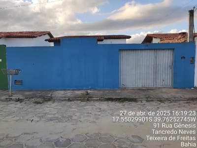 Imóvel em leilão em Teixeira De Freitas - BA, bairro Tancredo Neves — R. Gênesis, 110 - lt 11 qd 02 - Tancredo Neves, Teixeira de Freitas - BA, 45993-162, Brasil