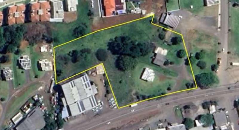 Foto 3 de 5: Terreno em leilão em Concórdia - SC — Parte ideal de 1/3 do imóvel, terreno de 10.254,53m² c benfeitoria de 340m², R Tancredo de Almeida Neves, 2837, São Cristóvão - Massa Falida de Mar Norte