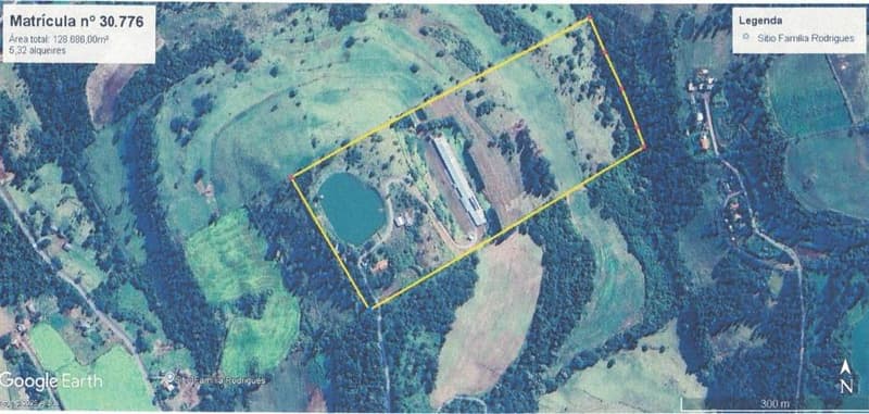Foto 1 de 4: Area Rural em leilão em Saudade Do Iguaçu - PR — IMÓVEL RURAL COM ÁREA TOTAL DE 128.686 m2- Em SAUDADE DO IGUAÇU/PR