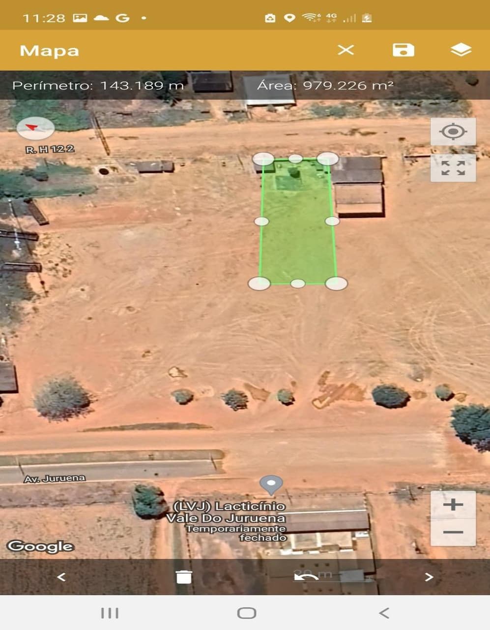 Foto 1 de 3: Comercial em leilão em Juruena - MT, bairro Zona Industrial ZI-02 — IMÓVEL: Lote nº 14 da Quadra nº 03, com área de 980,00m², situado na "Zona Industrial ZI-02" do loteamento urbano na cidade de Juruena-MT.