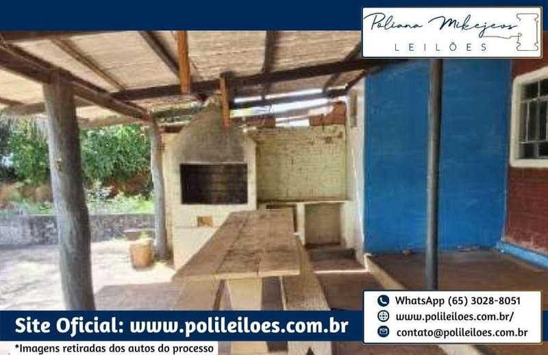 Foto 7 de 10: Terreno em leilão em Alto Garças - MT — Imóvel Residencial, AT 420m², com 02 edificações averbadas na matrícula de 18m² e 29,35m² cada uma, em Alto Garças/MT