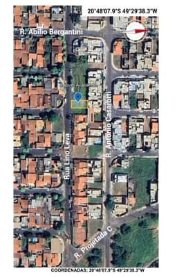 Foto 3 de 4: Terreno em leilão em Mirassol - SP — LOTE 09 DE 200m² NA QUADRA 33, RESIDENCIAL REGISSOL, MIRASSOL/SP | MATRICULA Nº 24.692
