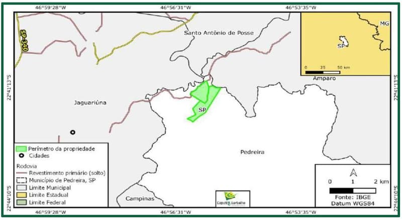 Foto 10 de 11: Area Rural em leilão em Jaguariúna - SP — Lote, Desocupado, Jaguariúna / SP