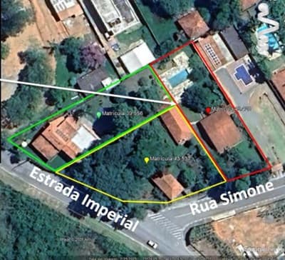 Foto 10 de 12: Terreno em leilão em Araçariguama - SP, bairro Chácara Dora — VENDA CONJUNTA DE TRÊS MATRÍCULAS EM ARAÇARIGUAMA-SP