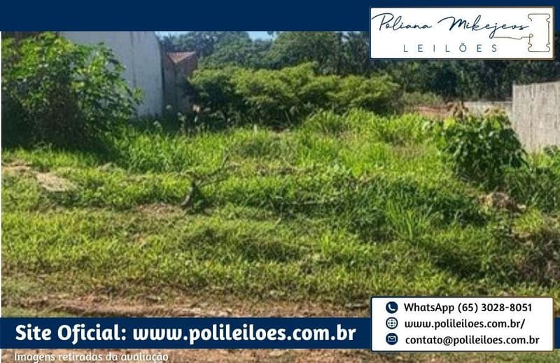 Foto 2 de 3: Terreno em leilão em Santa Rita Do Araguaia - GO — Terreno urbano, AT 468,75m², Santa Rita do Araguaia/GO