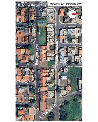 Foto 6 de 6: Terreno em leilão em Mirassol - SP — TERRENO DE 200m² NA RUA LINO LEVA, MIRASSOL-SP | MATRICULA Nº 24.688