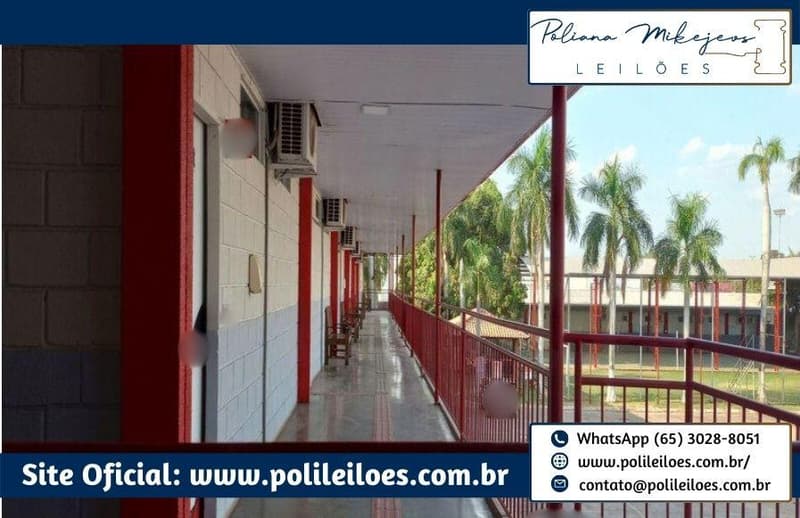 Foto 1 de 30: Terreno em leilão em Cuiabá - MT — Lote de terreno urbano, AT 9.120m², AC 2.130m² averbados na matrícula, remembrados dos lotes 10 a 25 da quadra 01, situado no Bairro Santa Rita, distrito do Coxipó da Ponte, Cuiabá/MT