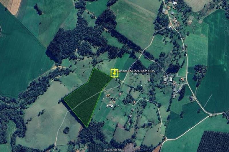 Area Rural em leilão em Mafra - SC, bairro Rio Preto do Sul — Parte ideal representada pela área de 57.174,00m², do Imóvel Rural, situado no lugar Avencal, distrito de Rio Preto do Sul