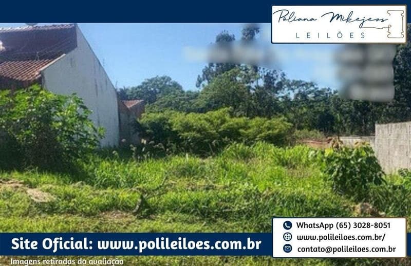 Foto 1 de 3: Terreno em leilão em Santa Rita Do Araguaia - GO — Terreno urbano, AT 468,75m², Santa Rita do Araguaia/GO
