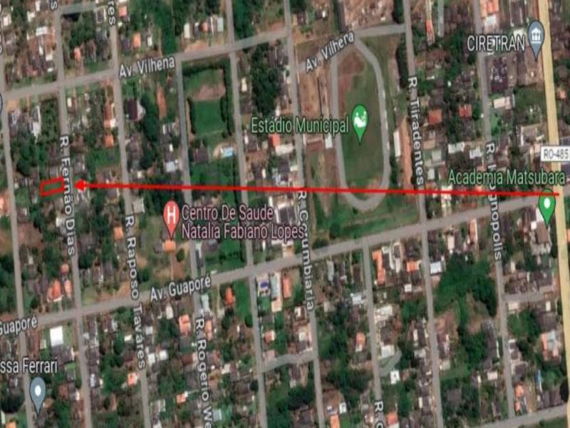Foto 1 de 5: Terreno em leilão em Colorado Do Oeste - RO, bairro Santa Luzia — Lote, 454.44 m2, Colorado do Oeste / RO