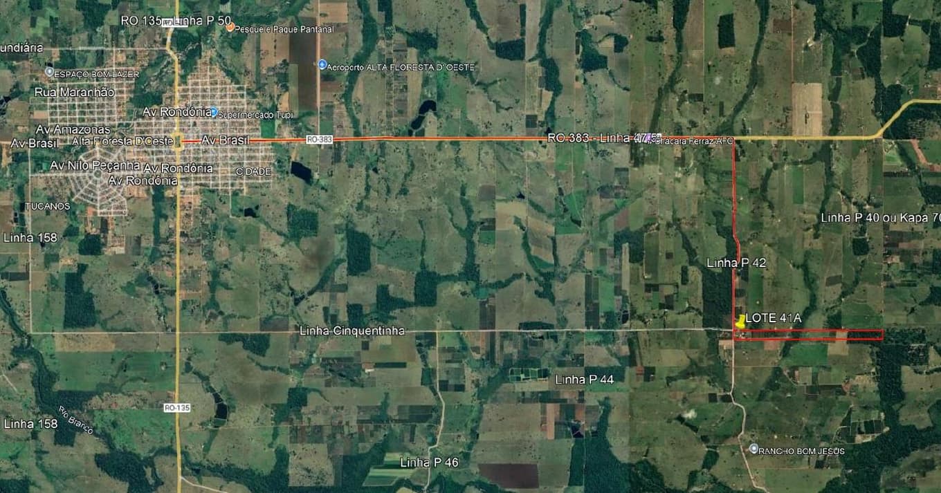 Foto 1 de 5: Area Rural em leilão em Alta Floresta D'oeste - RO — IMÓVEL RURAL | 22,93618 HA - SÍTIO SÃO FRANCISCO - SETOR PARECIS | ALTA FLORESTA D'OESTE/RO