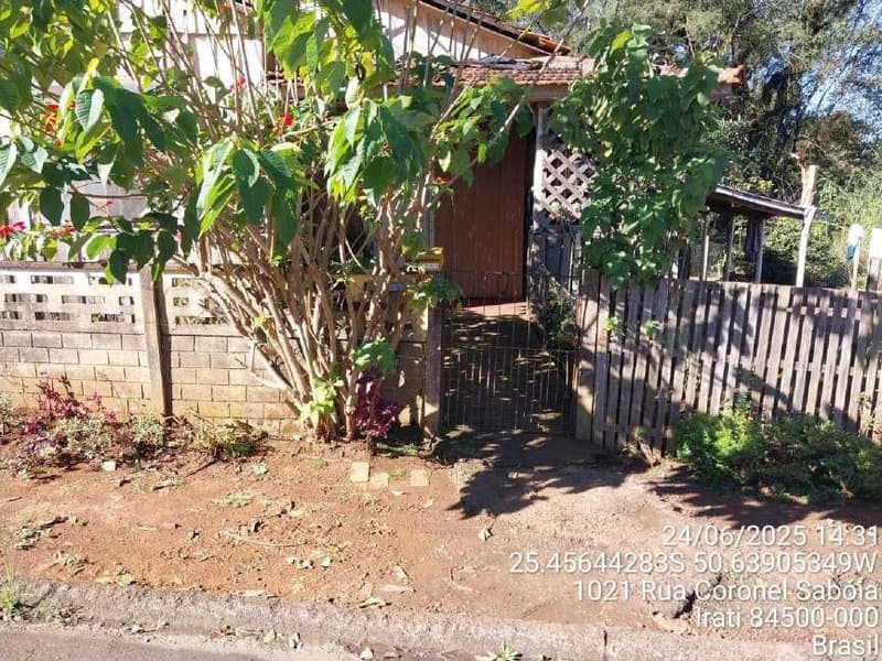Foto 6 de 9: Terreno em leilão em Irati - PR, bairro Colina Nsa Sra das Graças — Lote de terreno urbano com área de 388,00m² e benfeitoria sem valor comercial. Localizado na Rua Coronel Saboia,1021, Colina Nsa. Sra. Das Graças, Irati/PR