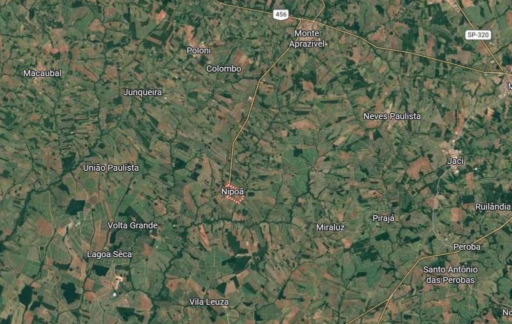Area Rural em leilão em Nipoã - SP — Imóvel Rural em Nipoã - Monte Aprazível. (Parte Ideal 33,33%)