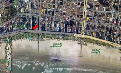 Foto 3 de 8: Apartamento em leilão em Santos - SP, bairro José Menino — APARTAMENTO DE ALTO PADRÃO FRENTE MAR COM VAGA DE GARAGEM SANTOS/SP